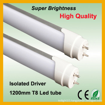 2014 bestselling milk white 1.2m t8 led light tube